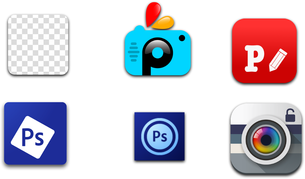 Graphic Design App Icons PNG with transparent background