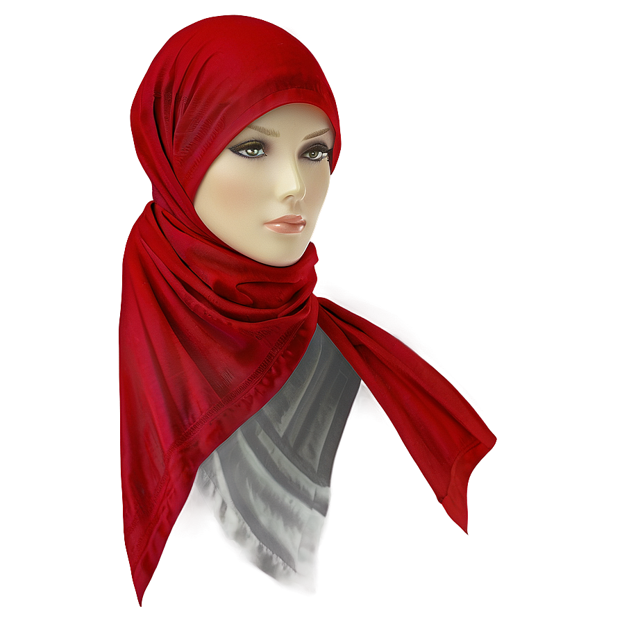 Graphic Red Scarf Png 48