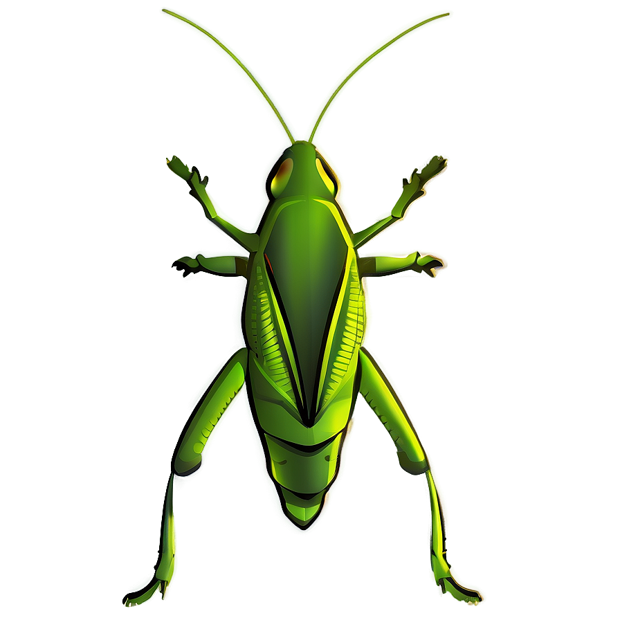 Grasshopper Silhouette Png 06122024