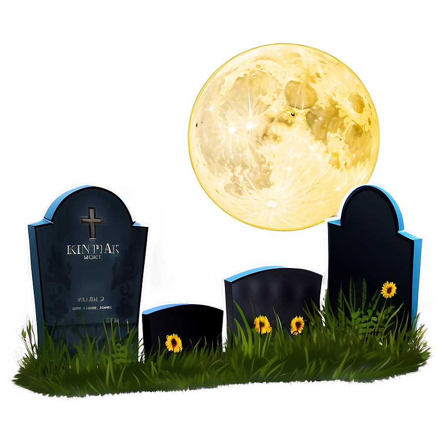 Graveyard Night Png 62