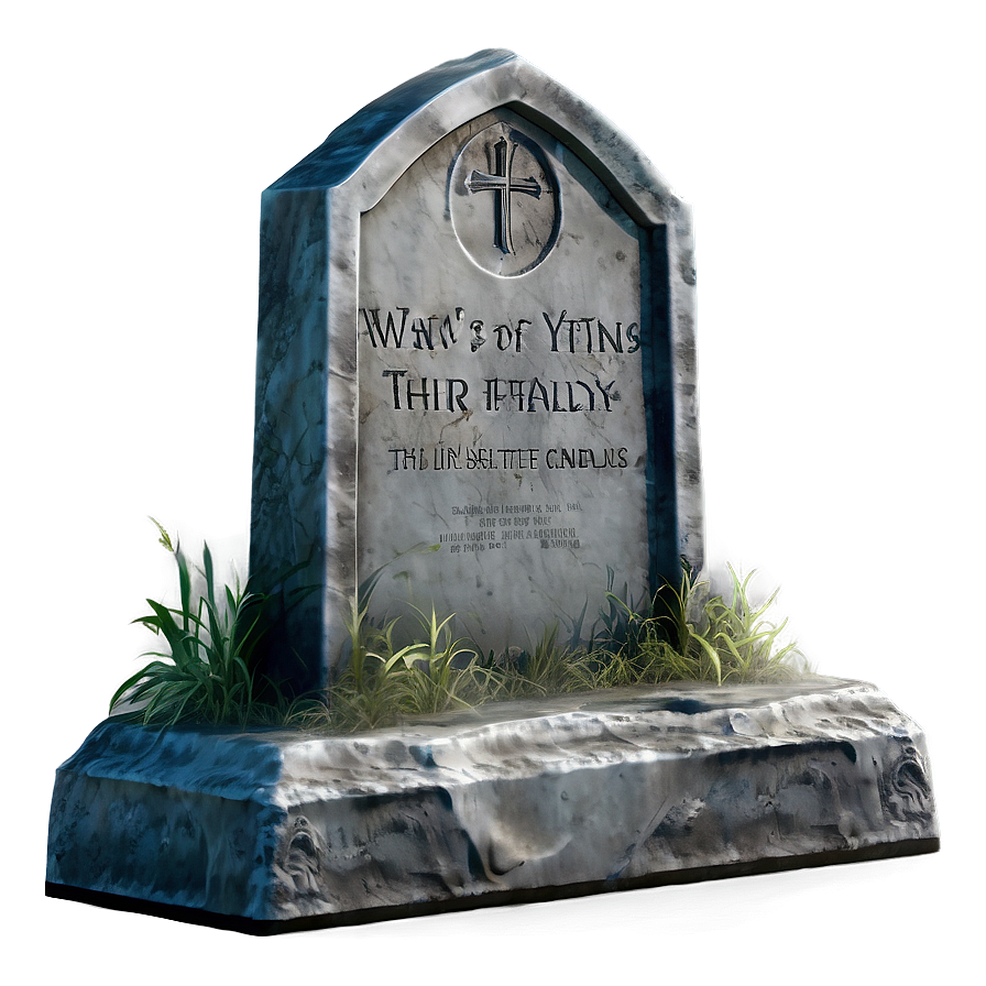 Graveyard Tombstone PNG 05252024 PNG with transparent background