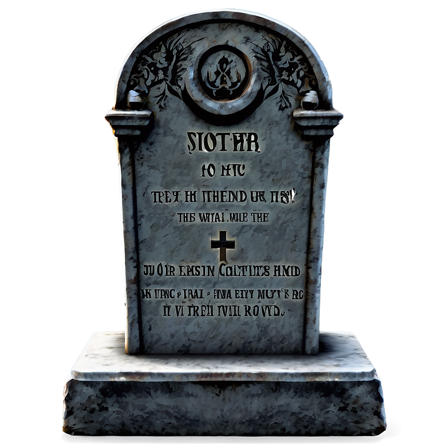 Graveyard Tombstone Png Txp23