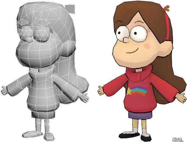 Gravity Falls Mabel 3d, HD Png Download PNG with transparent background