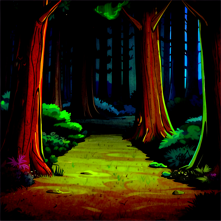 Gravity Falls Opening Credits Background PNG sav PNG with transparent background