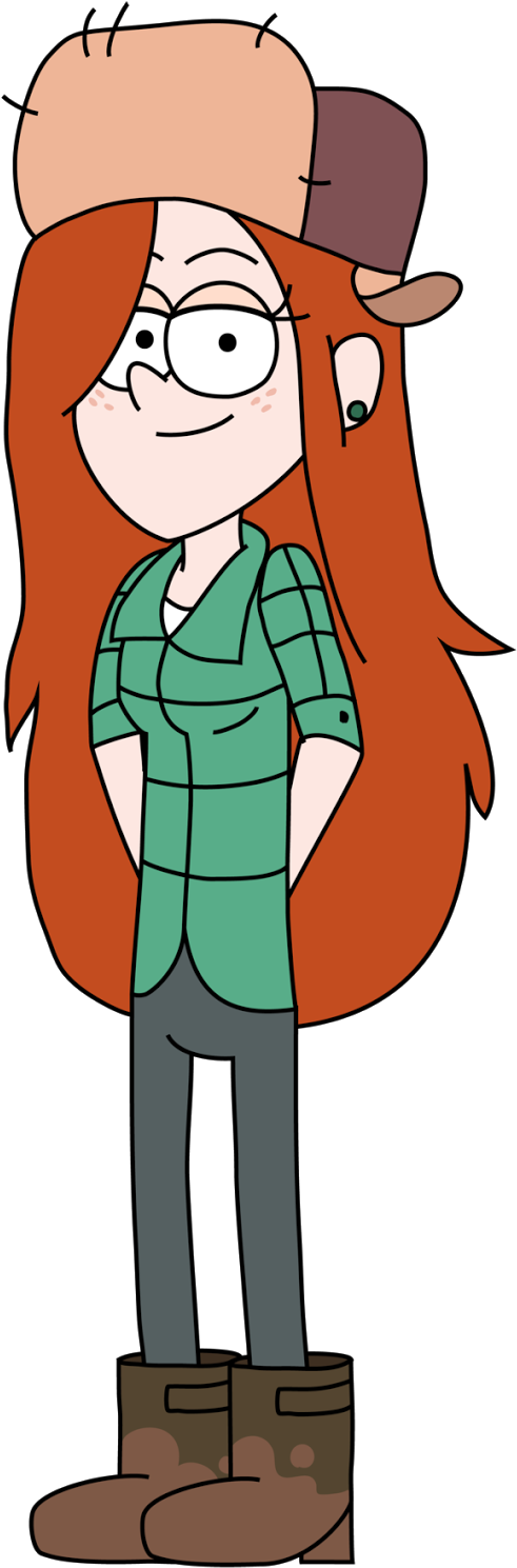 Gravity Falls Red Haired Character