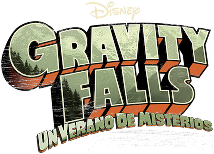 Gravity Falls Spanish Title Graphic