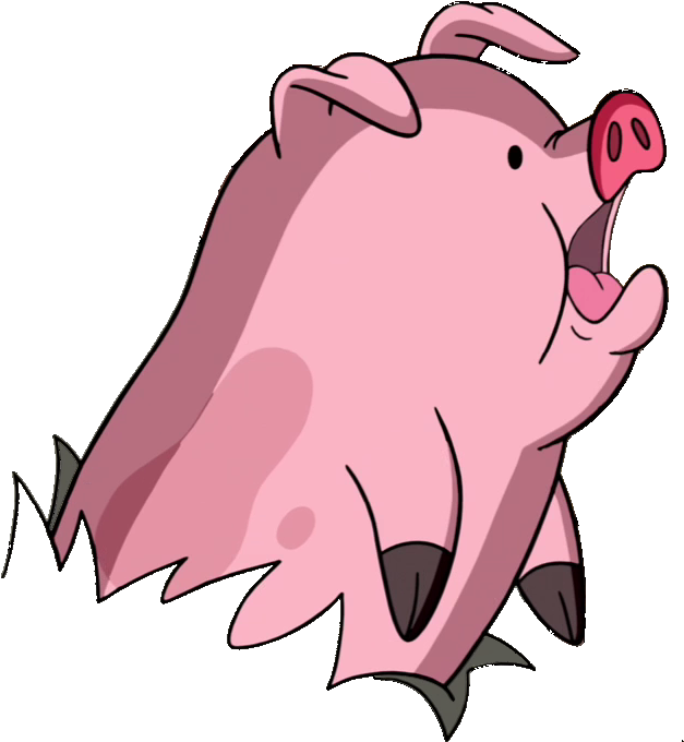 Gravity Falls Waddles Png , Free Unlimited - Gravity Falls Png Pig, Transparent Png PNG with transparent background