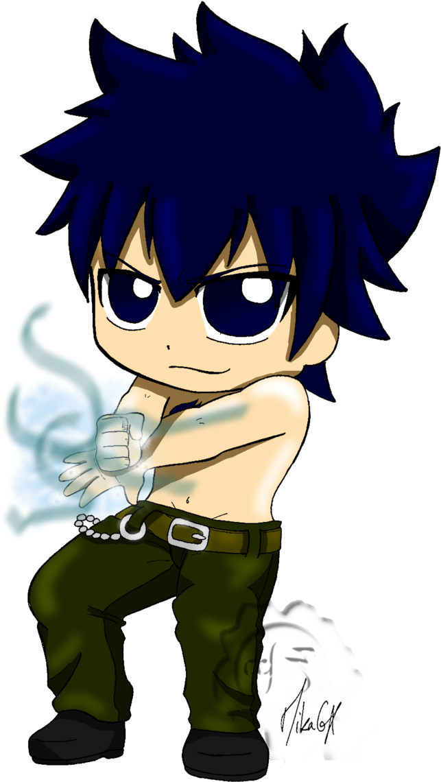 Gray Fullbuster Images Gray The Chibi Hd Wallpaper - Fairy Tail Chibi Gray, HD Png Download PNG with transparent background