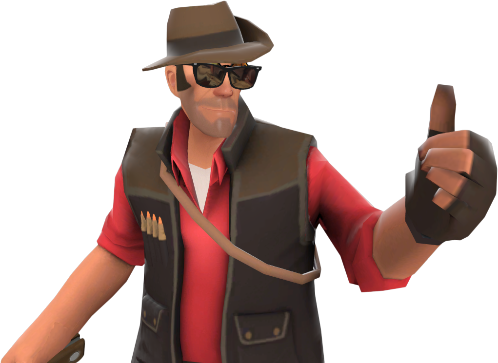 Graybanns Tf2 Sniper, HD Png Download PNG with transparent background