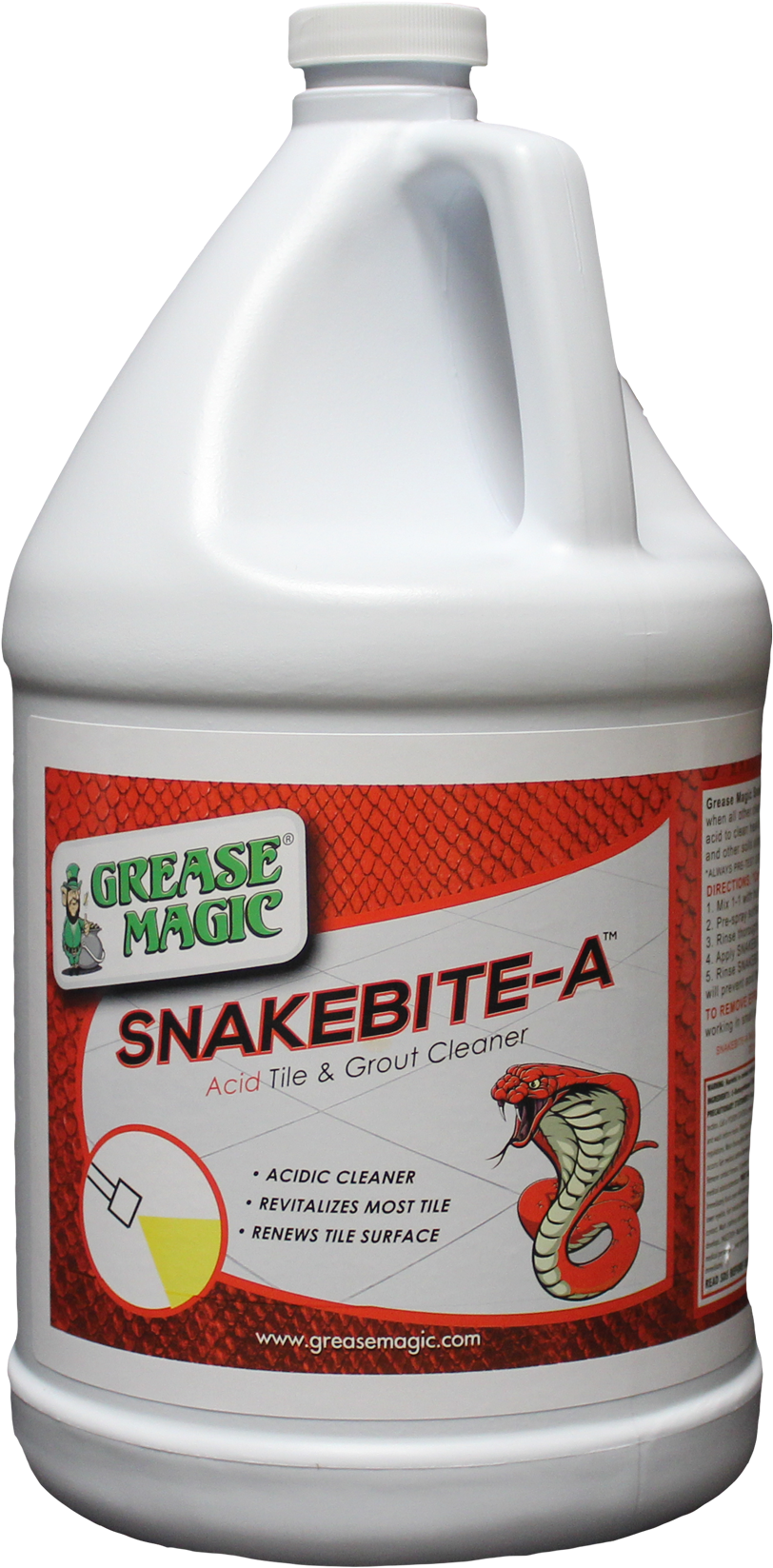 Grease Magic Snakebite A Cleaner Bottle