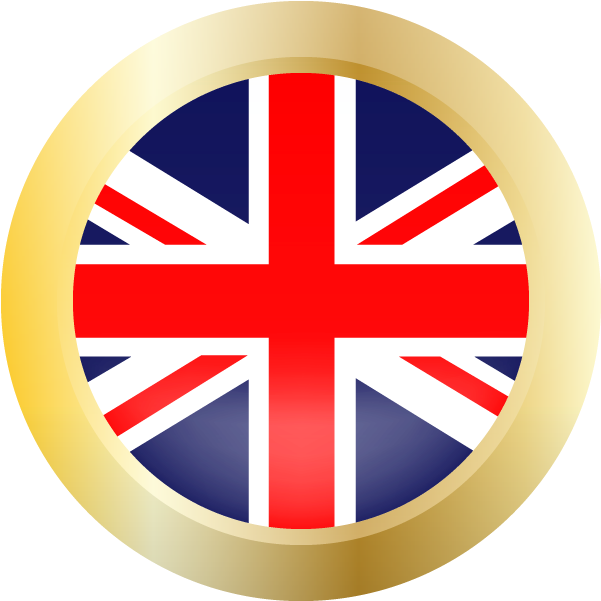 Great Britain Flag Button