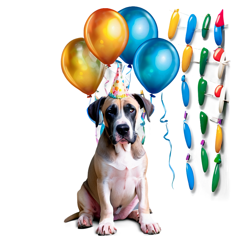 Great Dane Birthday Png 75