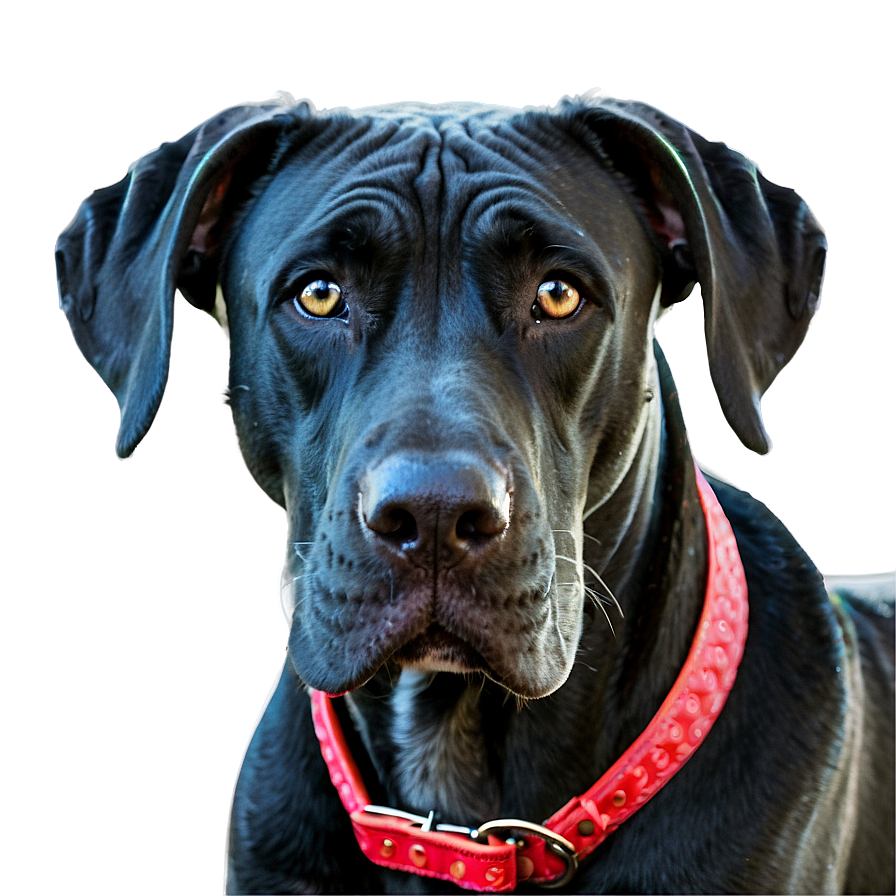 Great Dane Close-up Png Vyj77