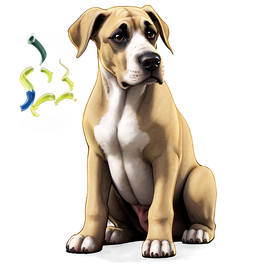 Great Dane Head Tilt Png Dik