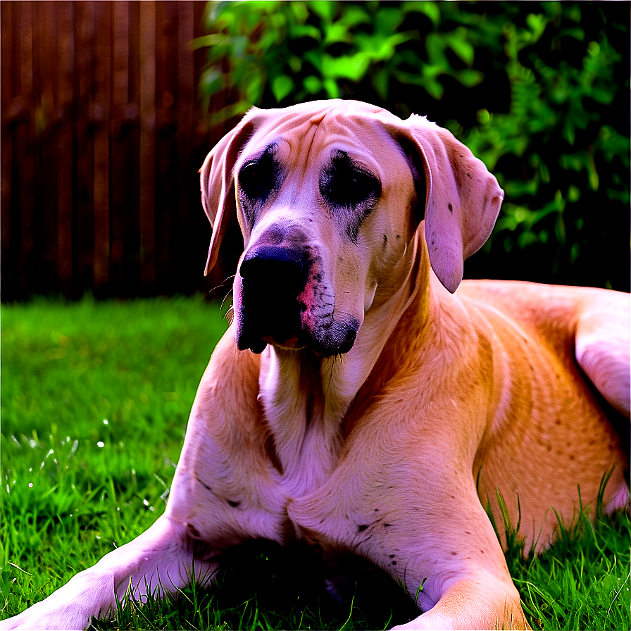 Great Dane In Shade Png Cil93