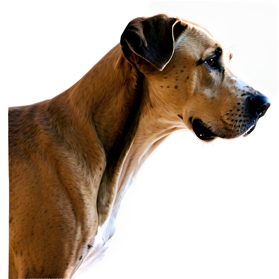 Great Dane Side View Png 32