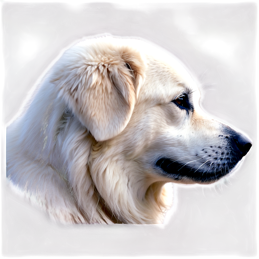 Great Pyrenees In Profile Png 06292024