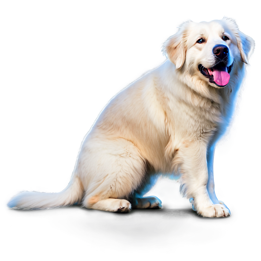 Great Pyrenees In Sunshine Png 06292024