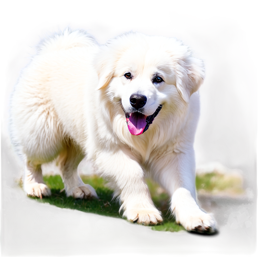 Great Pyrenees In Sunshine Png 16