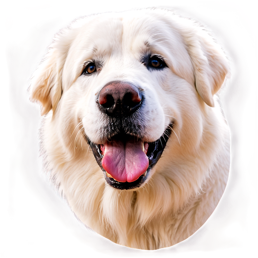 Great Pyrenees With A Smile Png 06292024