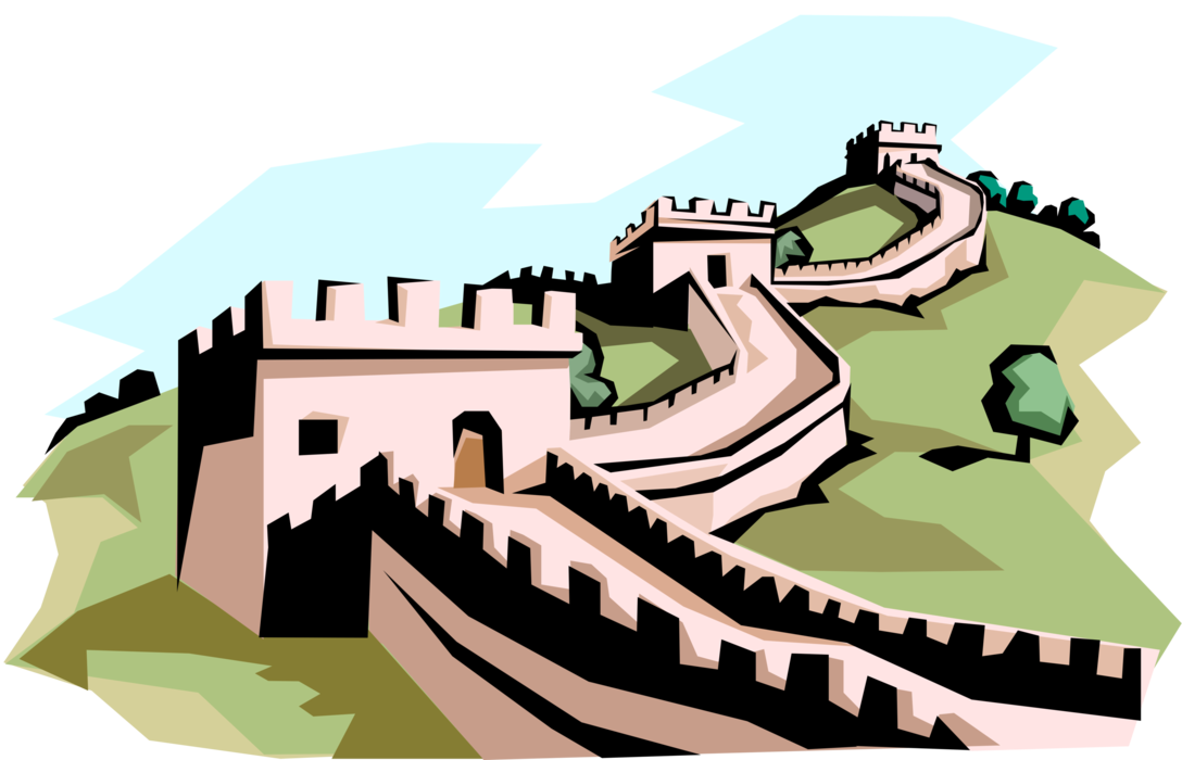 Great Wall Of China Png - Great Wall Of China Vector, Transparent Png PNG with transparent background