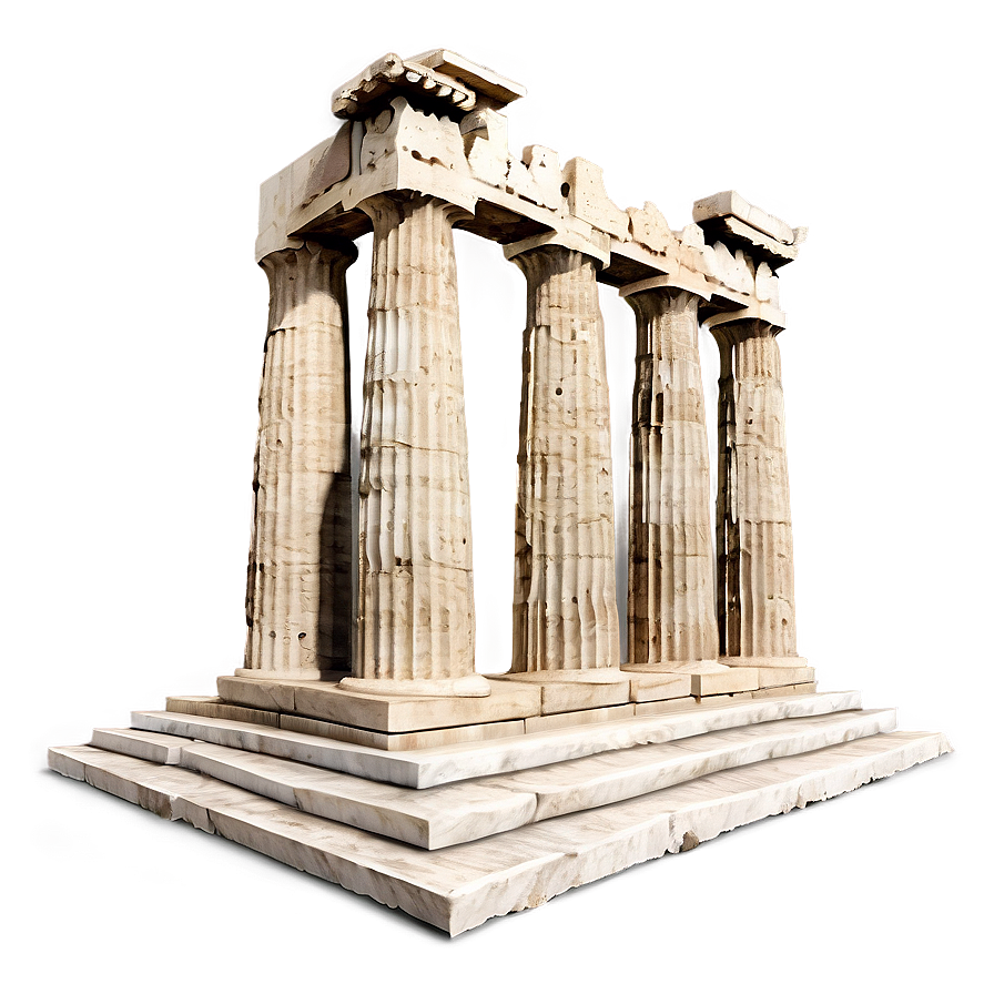 Greek Acropolis View PNG 30 PNG with transparent background