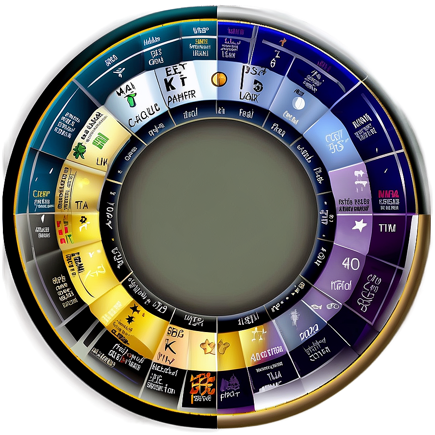Greek Astrology Chart PNG 06202024 PNG with transparent background