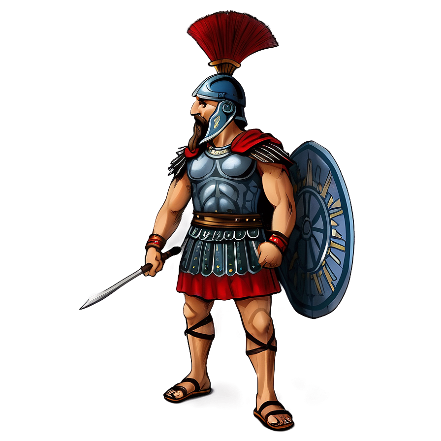 Greek Hoplite Soldier Png 79