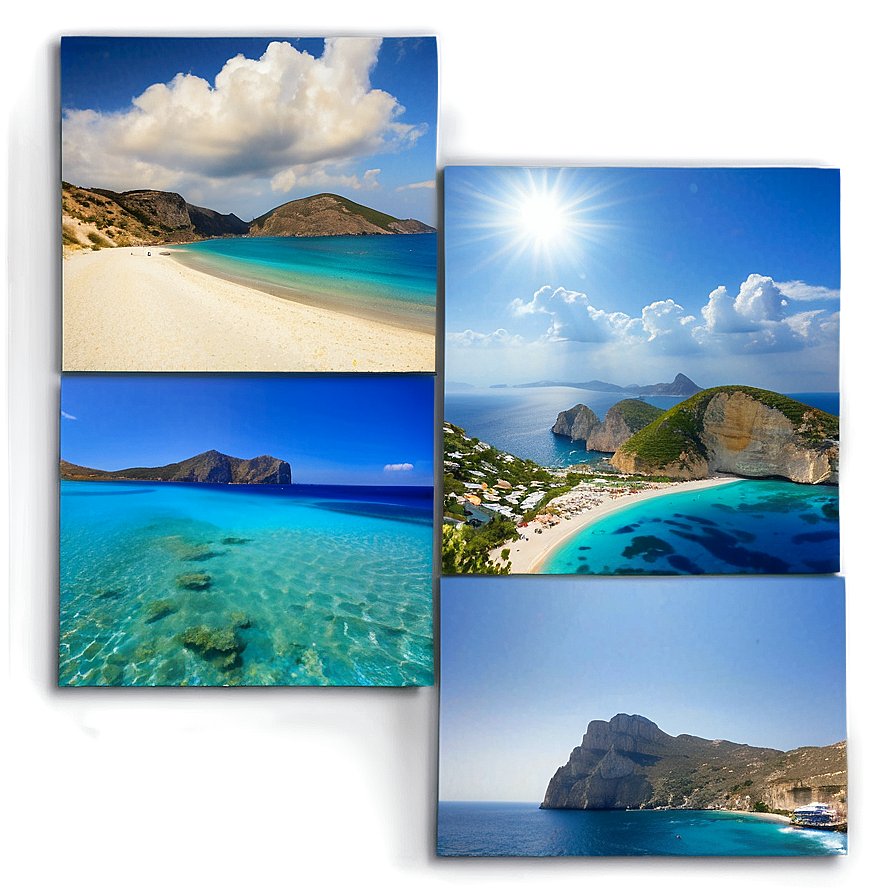 Greek Island Landscape PNG cob PNG image with a transparent background, free high-resolution download