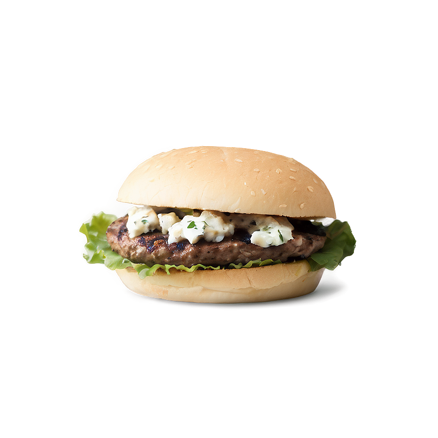 Greek Lamb Feta Burger Png Bji