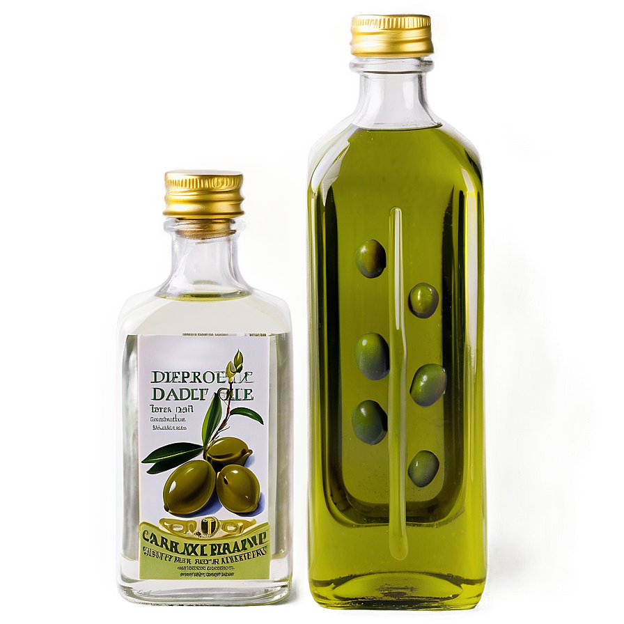 Greek Olive Oil Bottle PNG 10 PNG with transparent background