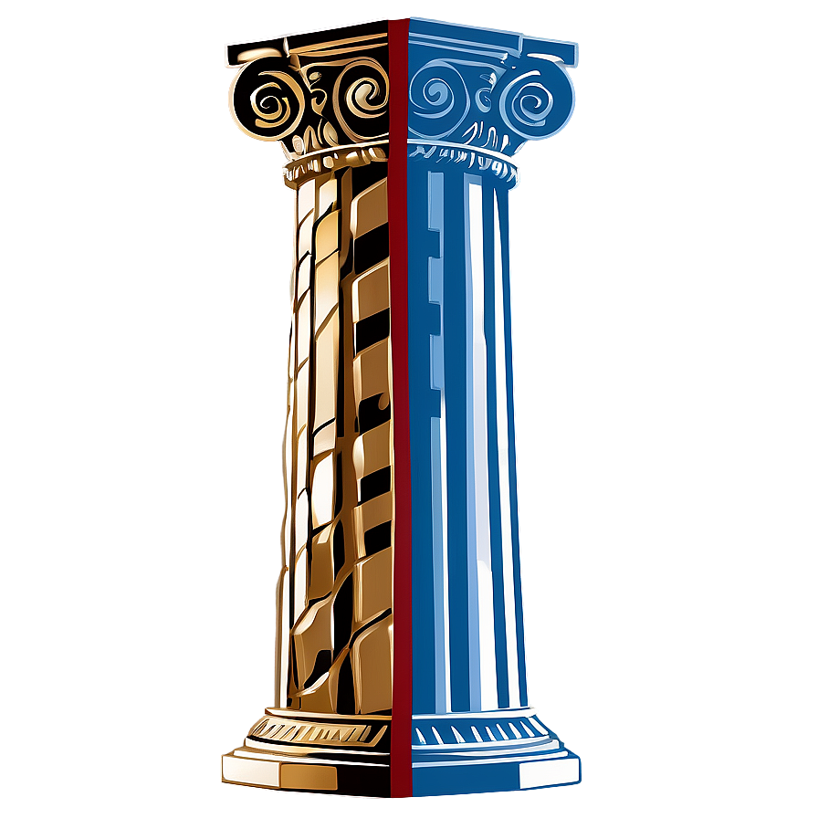 Greek Pillar Outline Png Sxt