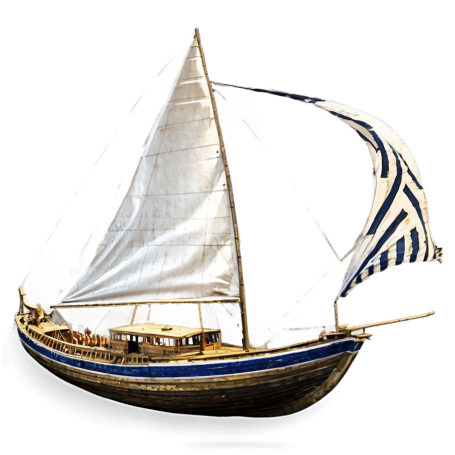 Greek Sailing Boat PNG ute75 PNG with transparent background