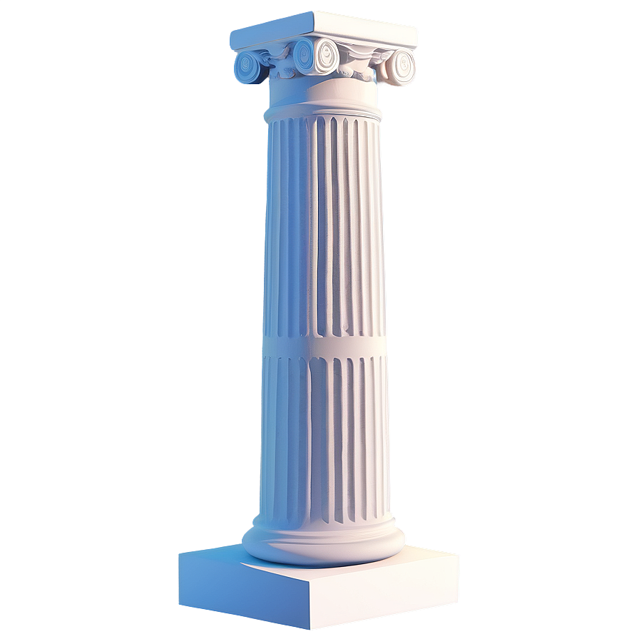 Greek Temple Pillar Png Gkt86