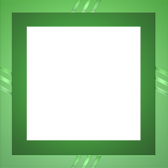 Green Abstract Frame