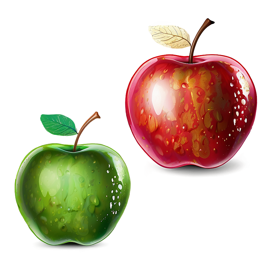 Green Apple Clipart Png Grs