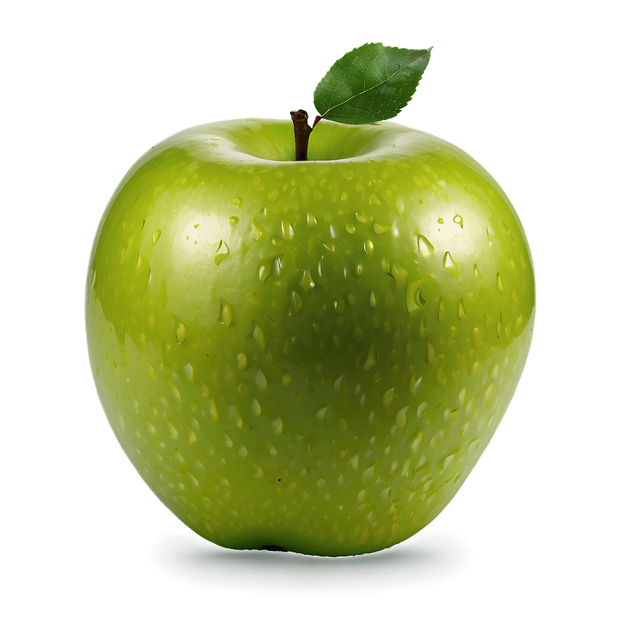 Green Apple With Bite Mark Png 06132024