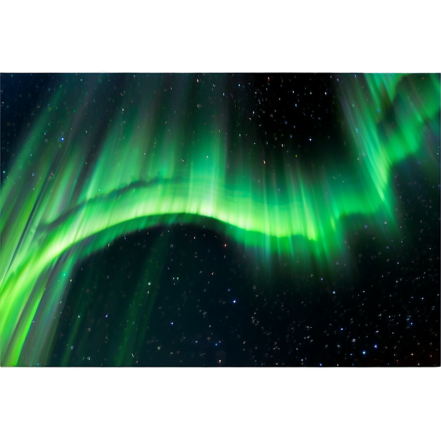 Green Aurora Borealis PNG 36 PNG with transparent background