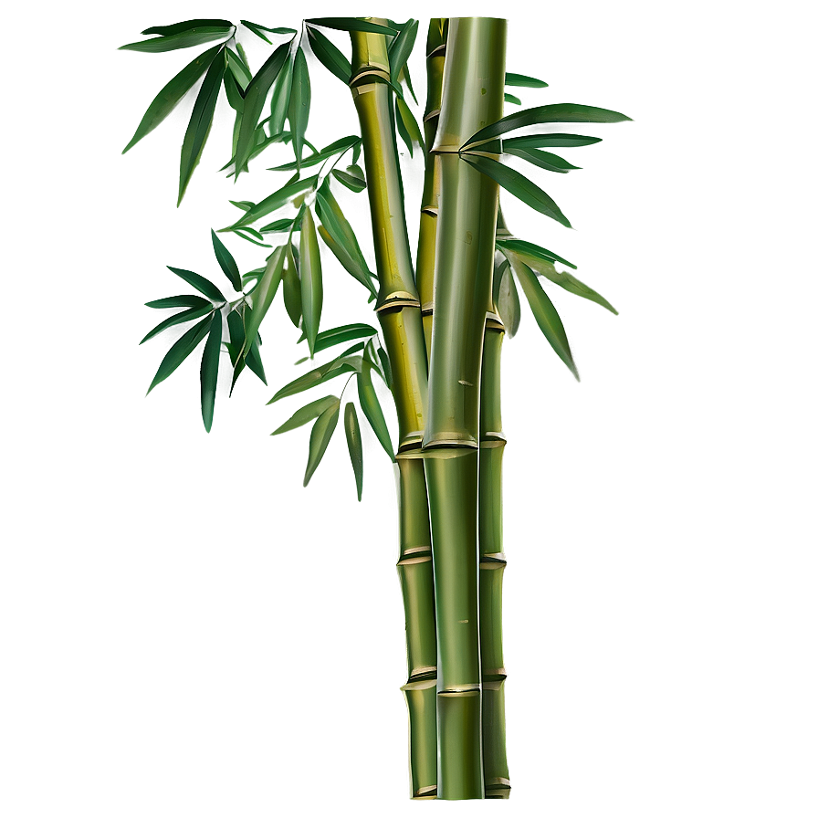 Green Bamboo Leaves Png Mlp19