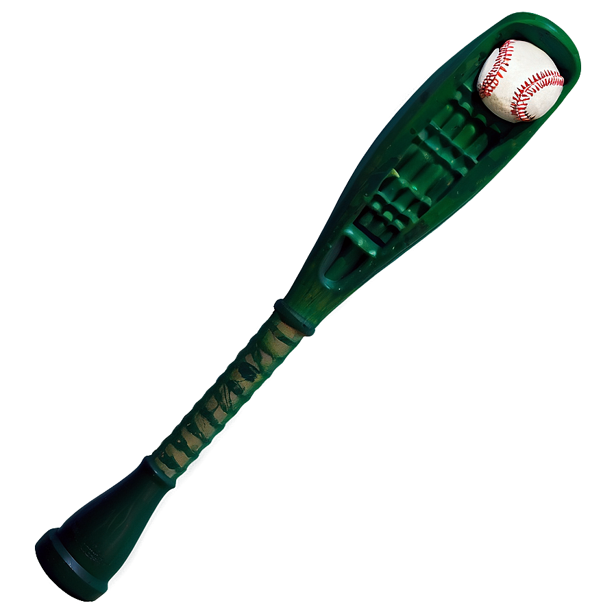 Green Baseball Bat PNG yfv49 PNG image with a transparent background, free high-resolution download