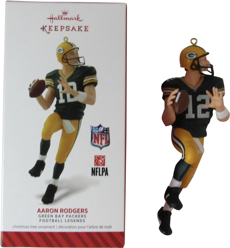 Green Bay Packers Quarterback Ornament