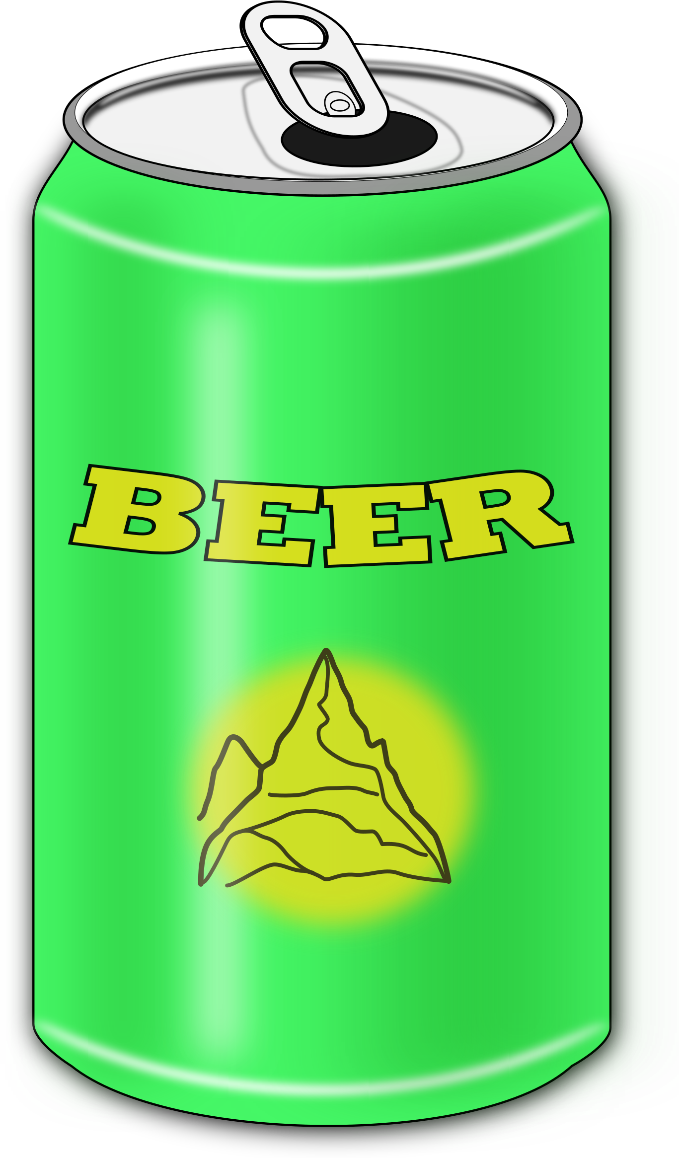 Transparent Beer Can Png - Aluminum Can Clip Art, Png Download PNG image with a transparent background, free high-resolution download