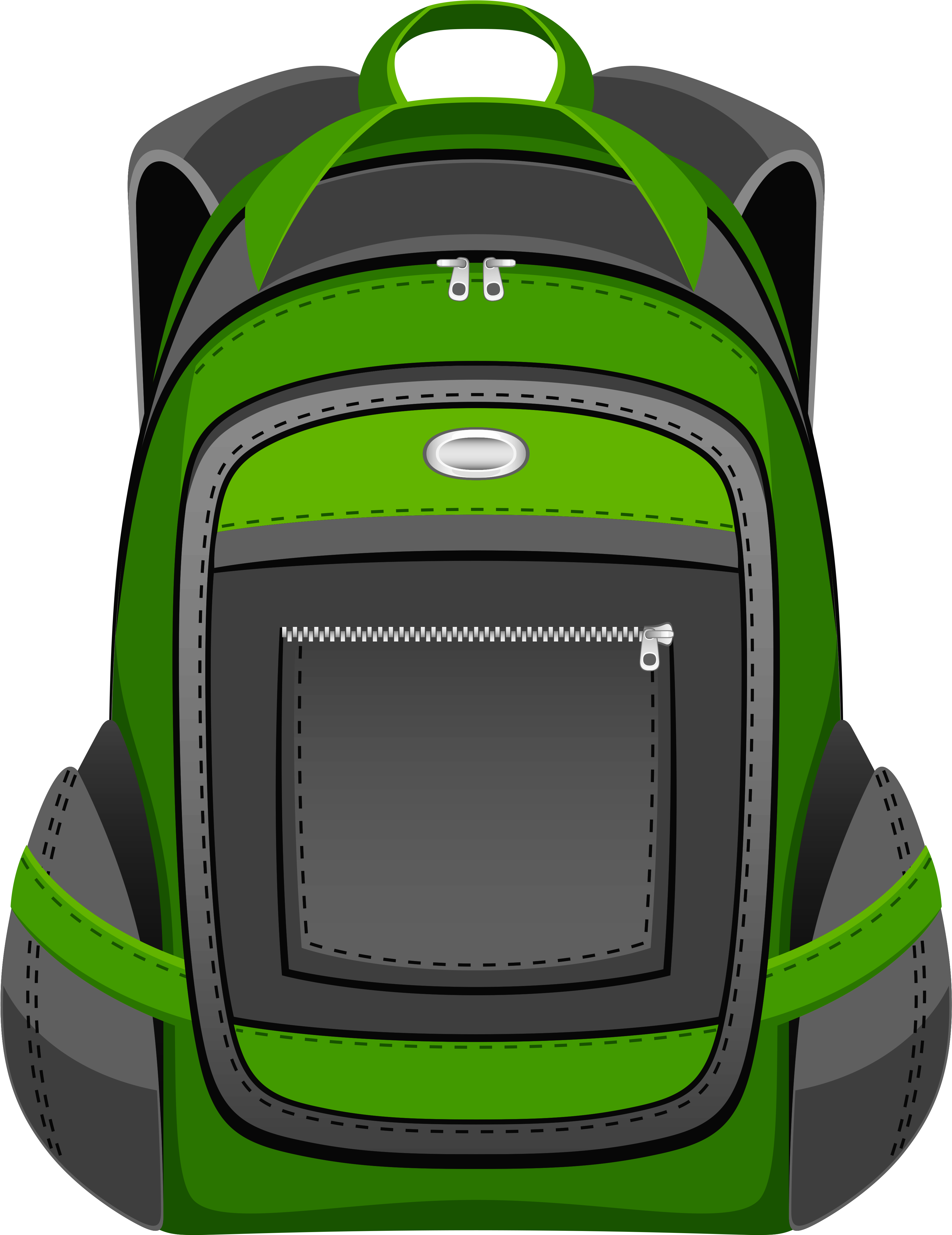 Backpack Clip Art - School Bag Vector Png, Transparent Png PNG with transparent background