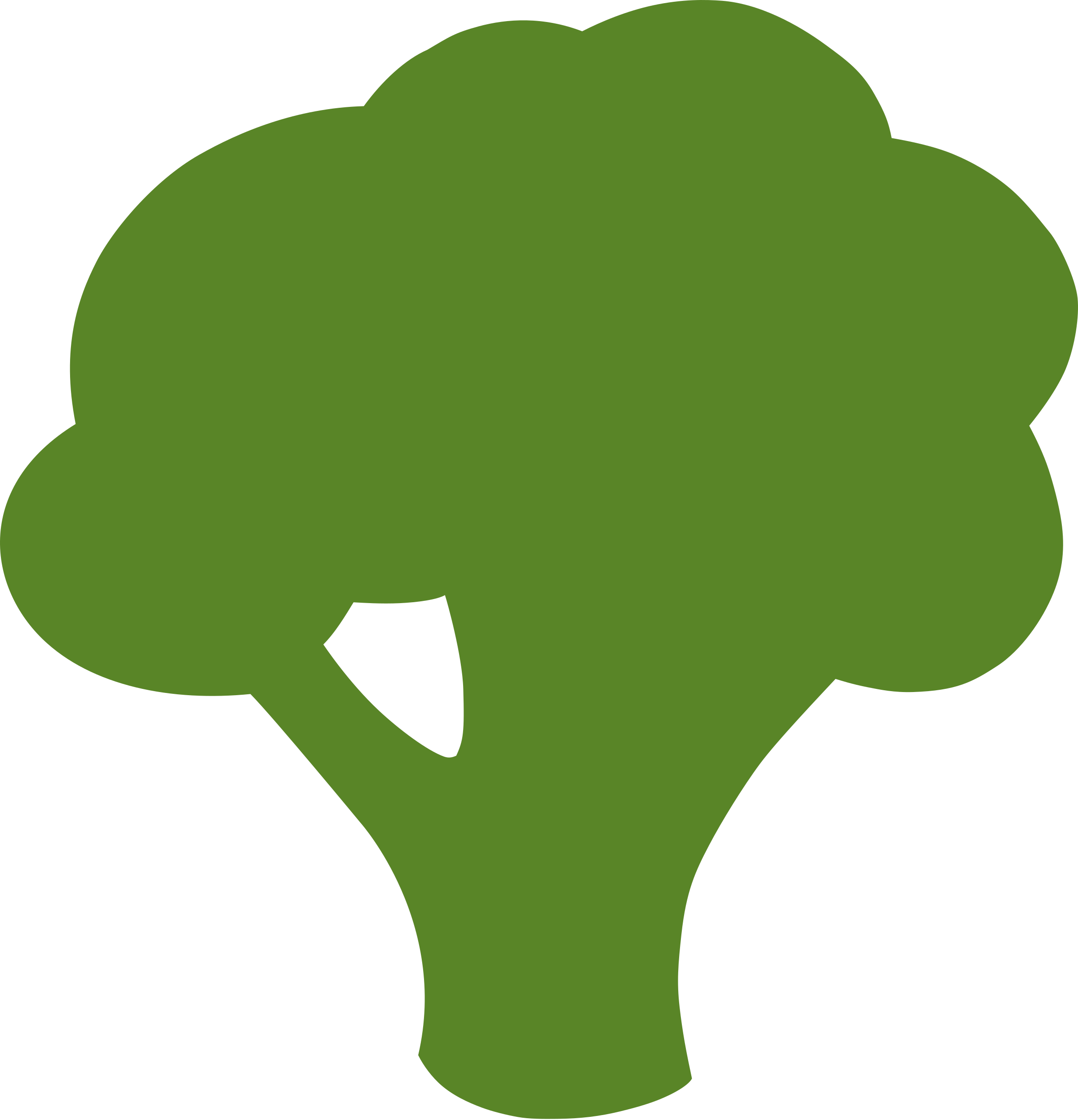 Green Broccoli Icon