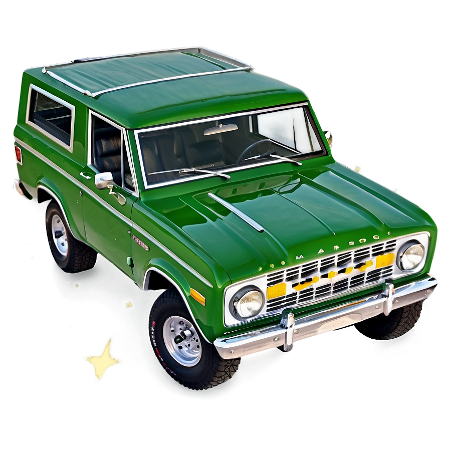 Green Bronco Png Aeb