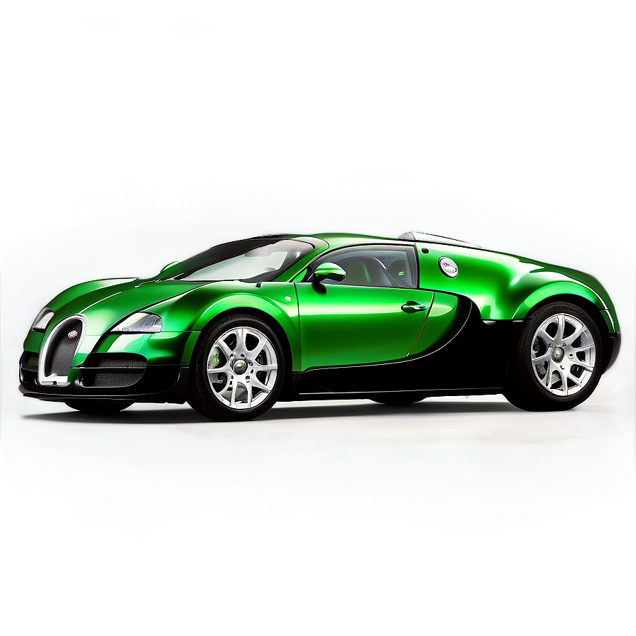 Green Bugatti Veyron Png Dud