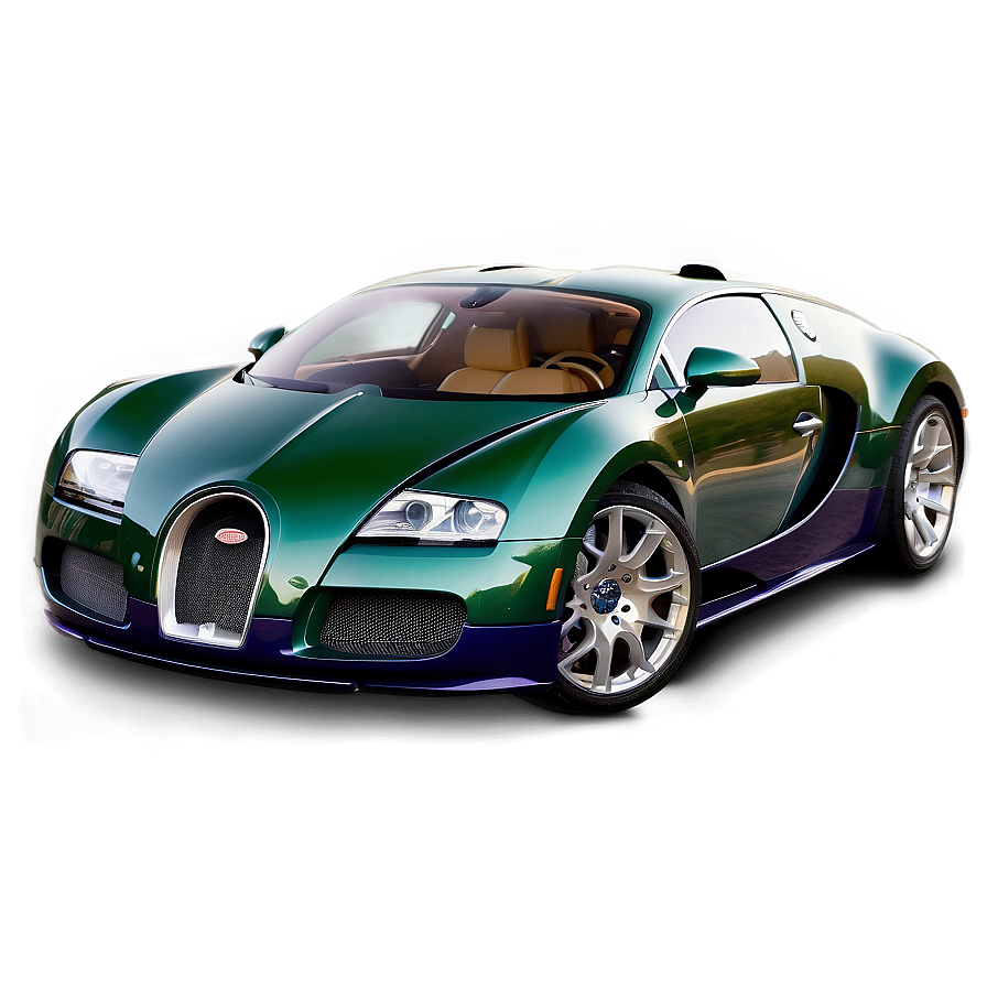 Green Bugatti Veyron Png Xvd