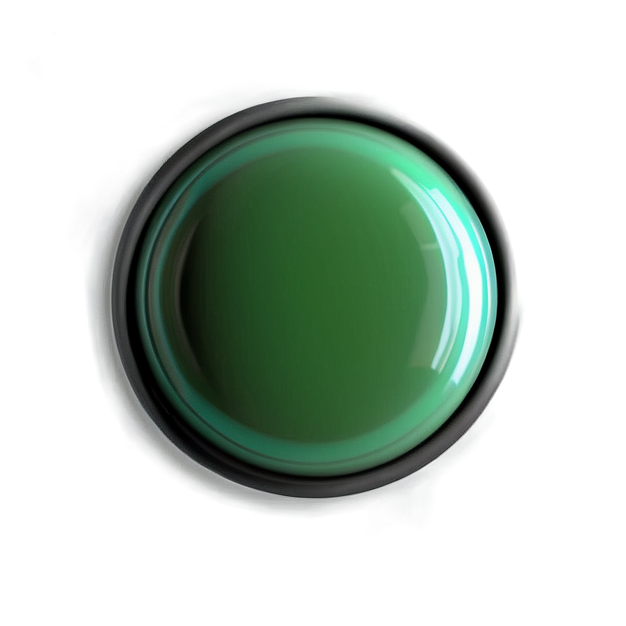 Green Button Png 43