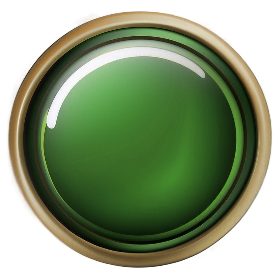 Green Button Png Fla55