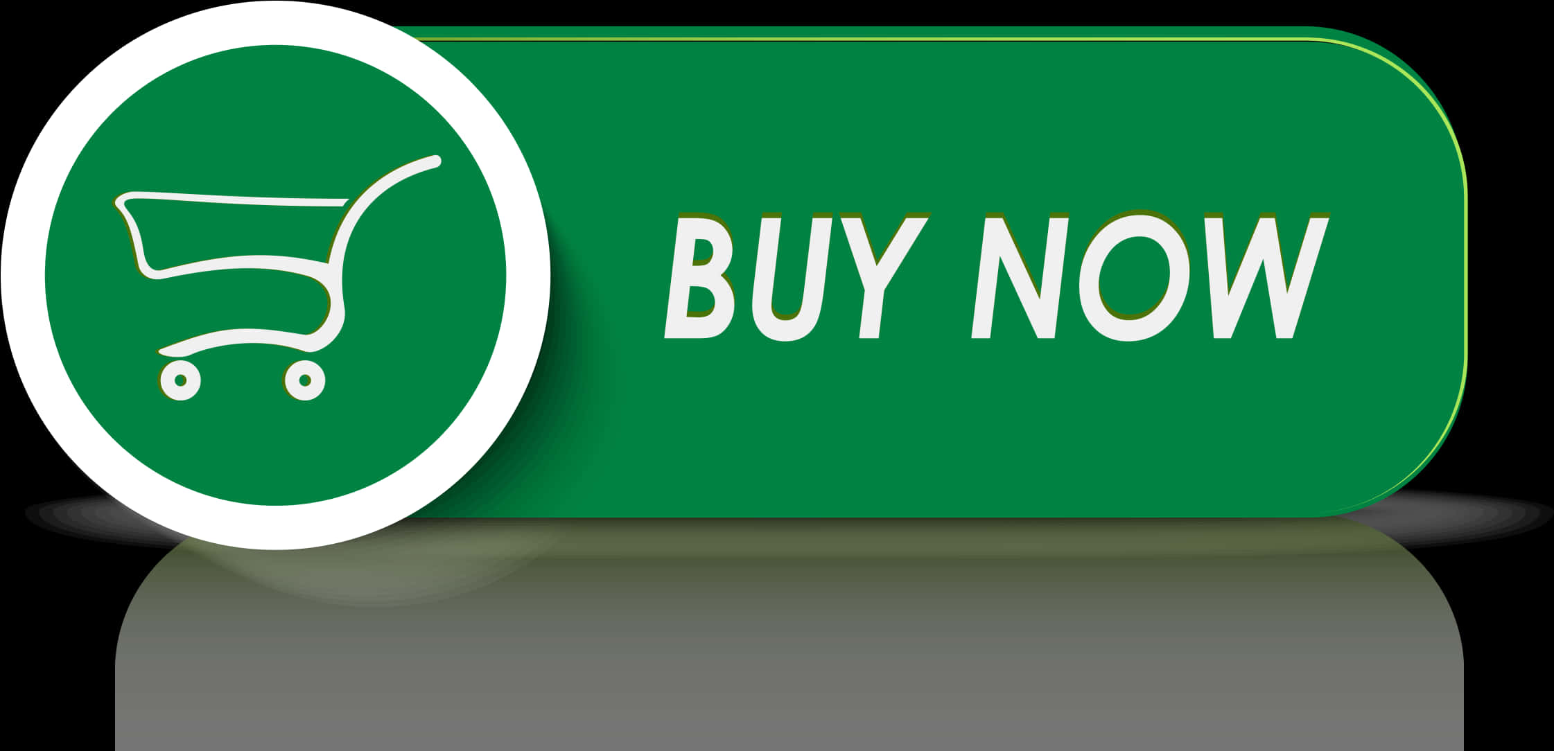 Green Buy Now Button PNG image with a transparent background, free high-resolution download